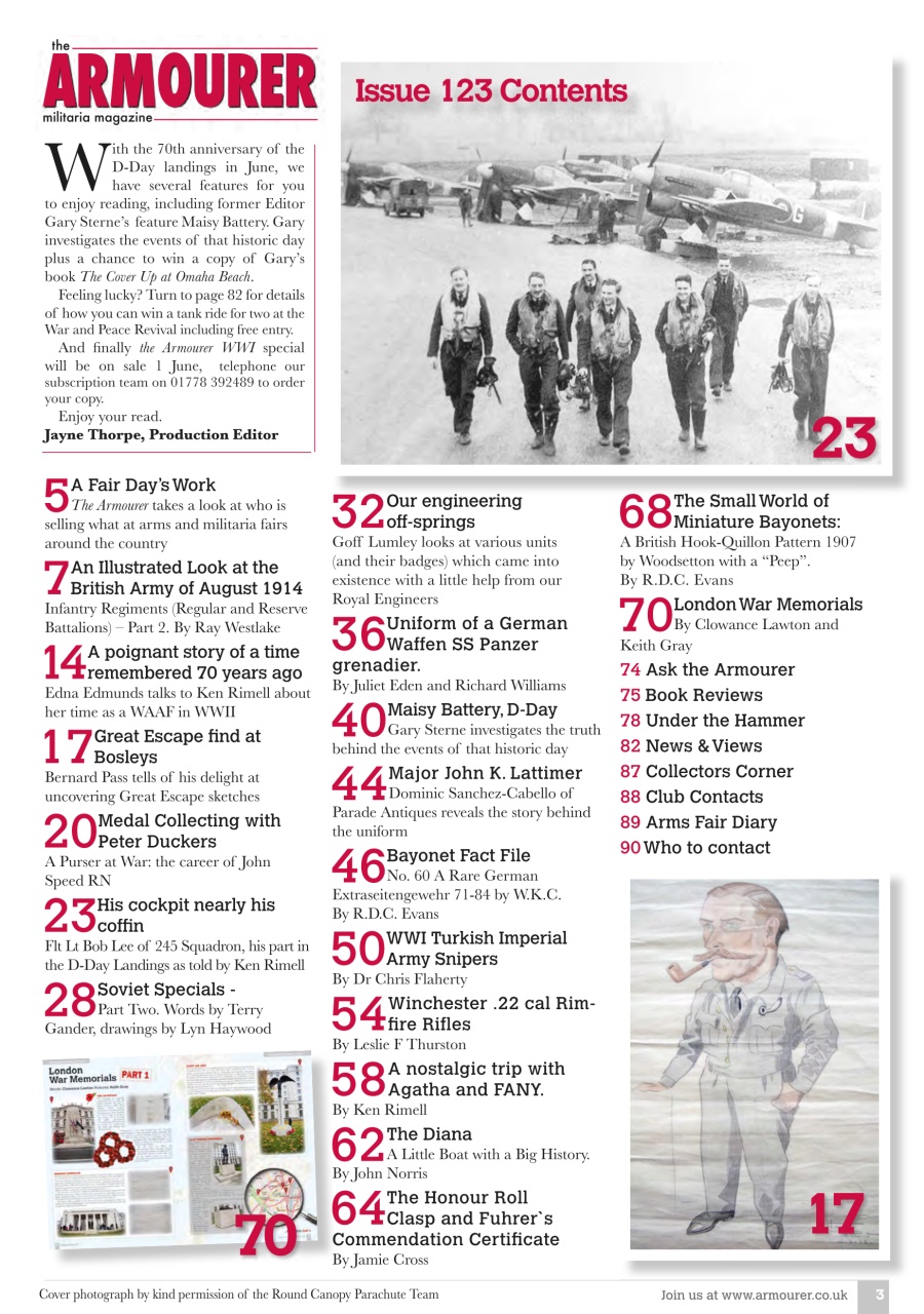 The Armourer Preview Pages