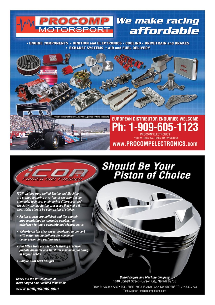 Race Engine Technology Preview Pages