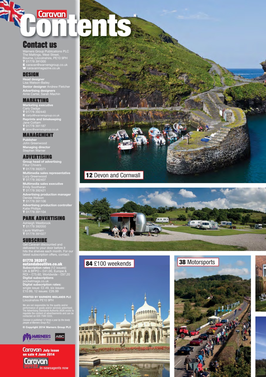 Caravan Magazine Preview Pages