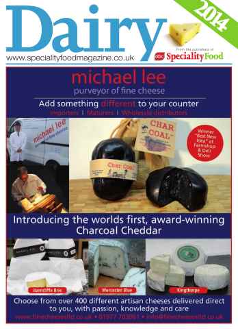 Speciality Food issue Dairy