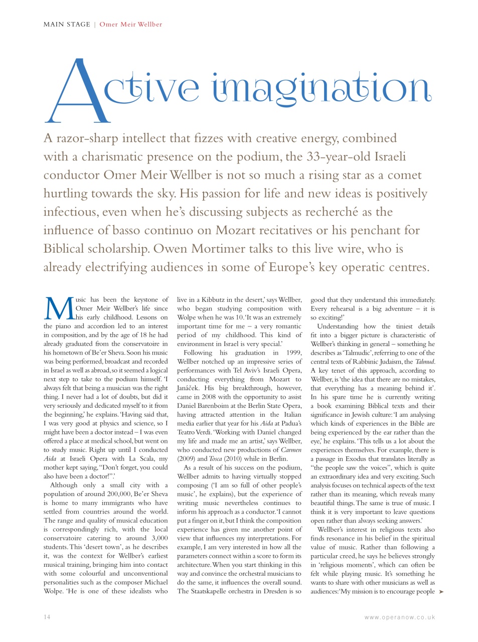 Opera Now Preview Pages