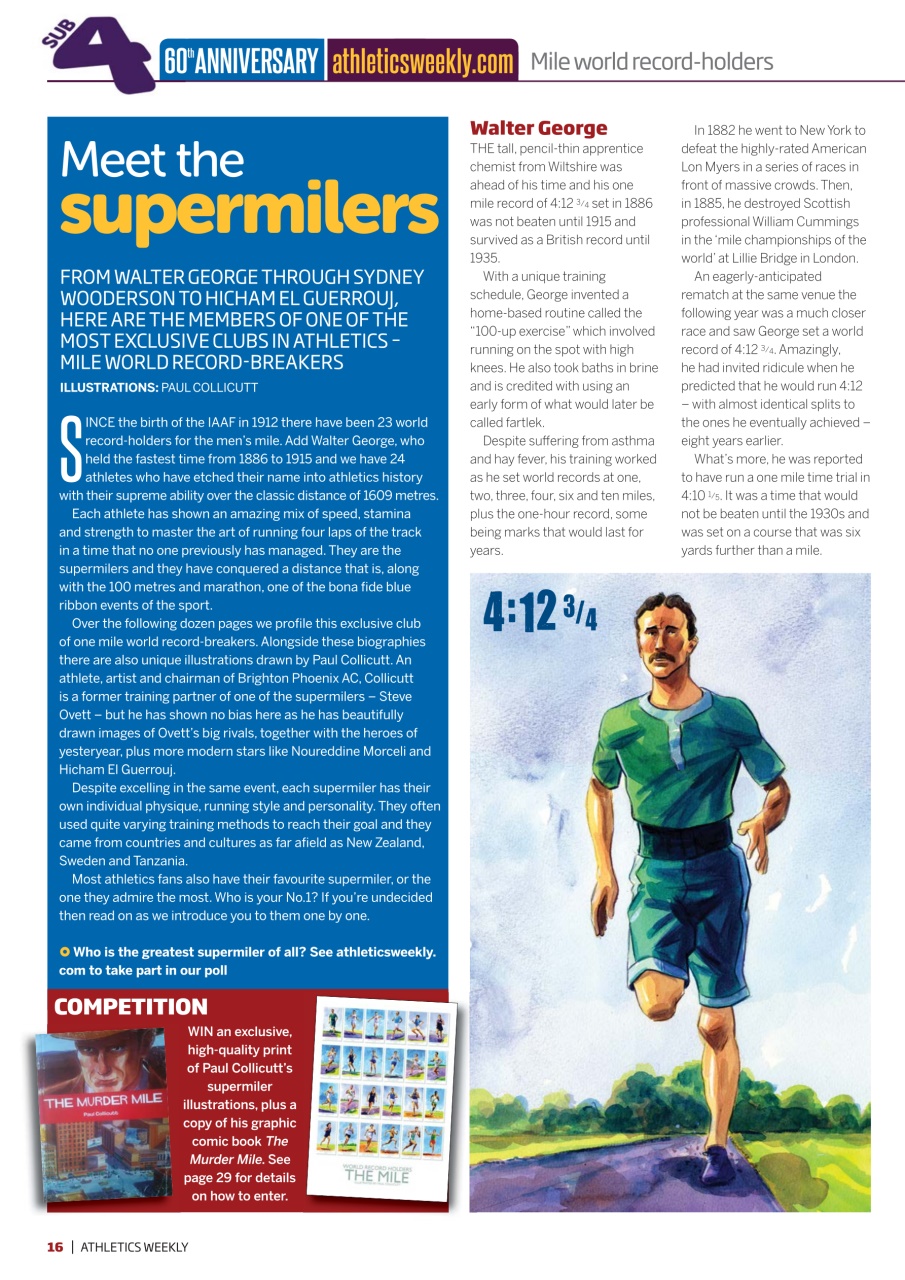 AW – Athletics Weekly Magazine Preview Pages