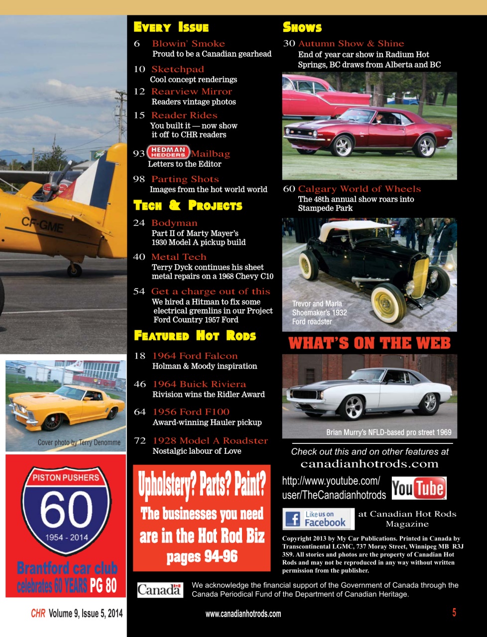 Canadian Hot Rods Preview Pages