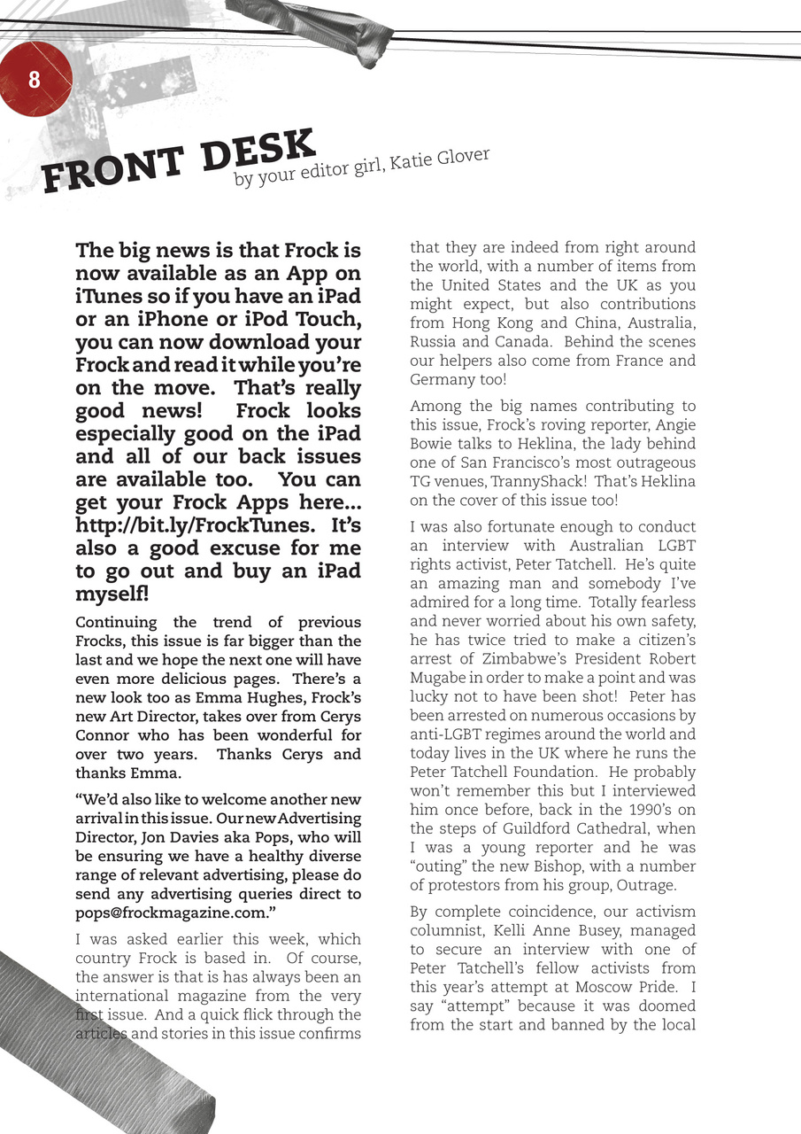 Frock Magazine Preview Pages