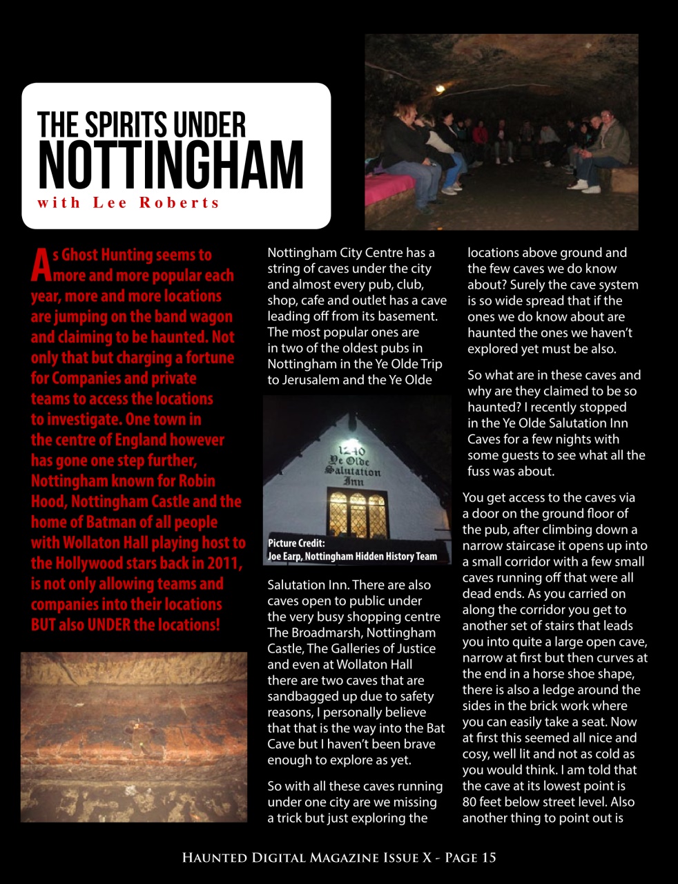 Haunted Magazine Preview Pages