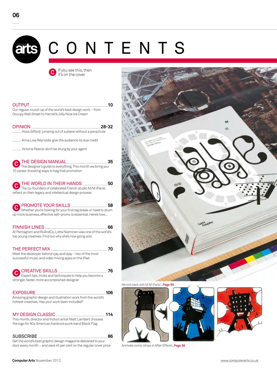 Computer Arts Preview Pages