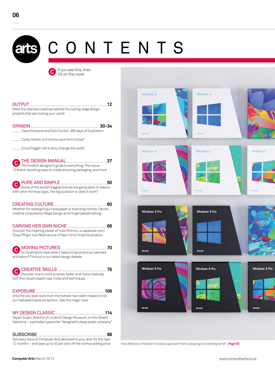 Computer Arts Preview Pages