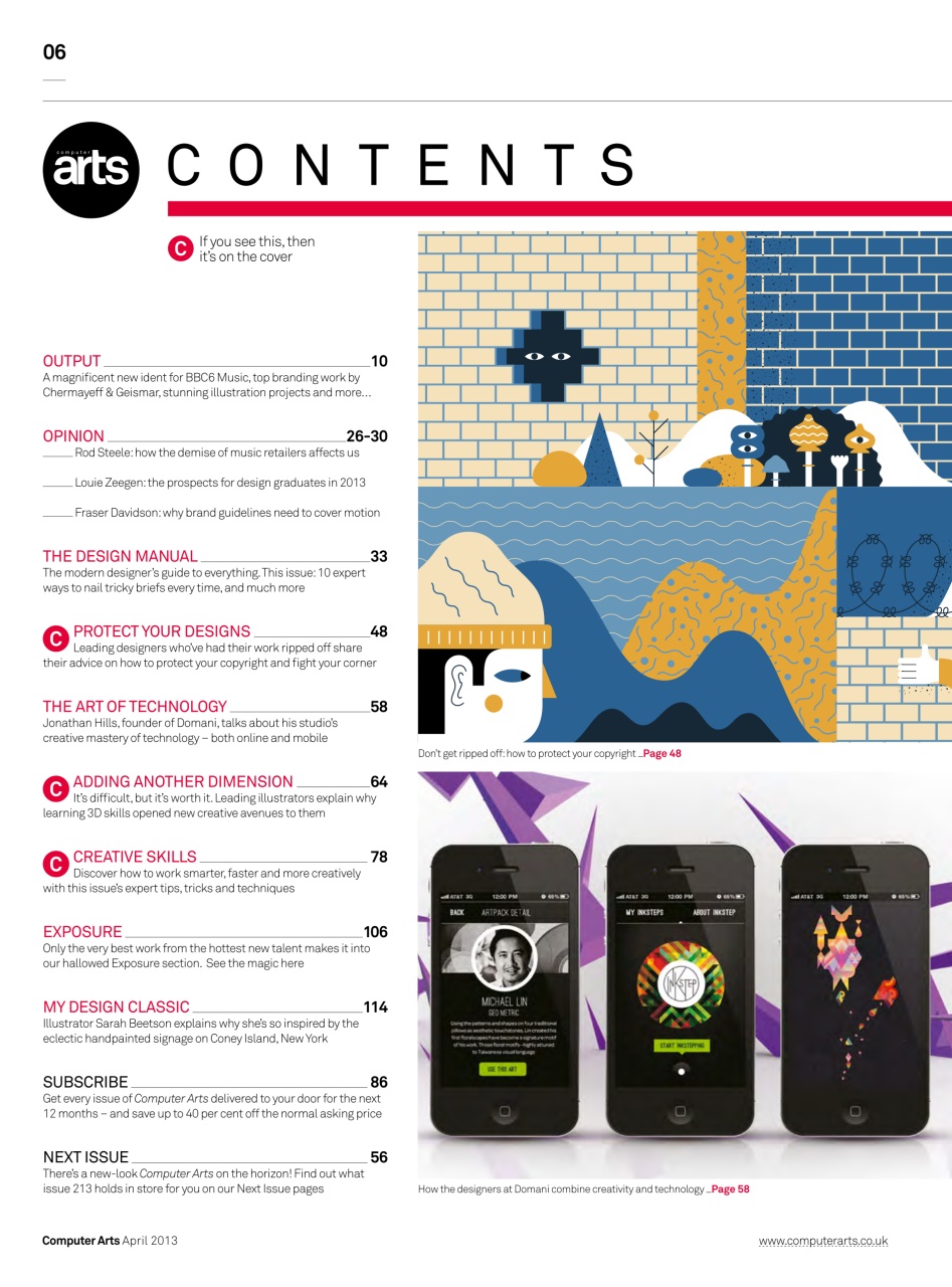 Computer Arts Preview Pages