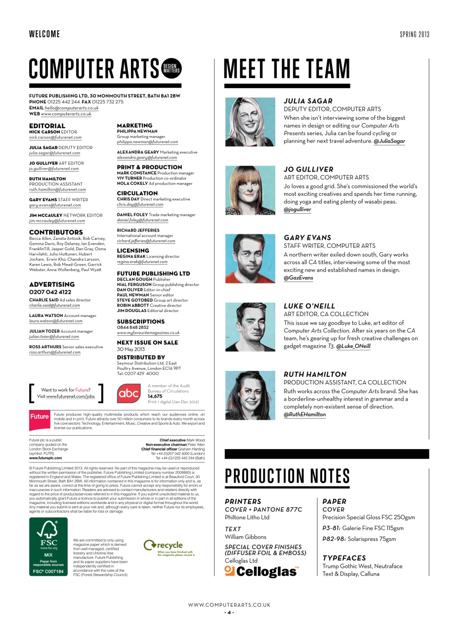 Computer Arts Preview Pages