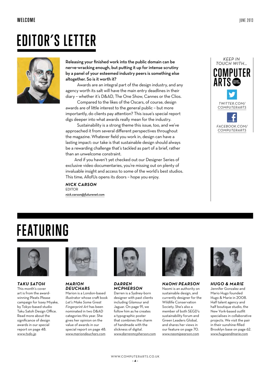 Computer Arts Preview Pages