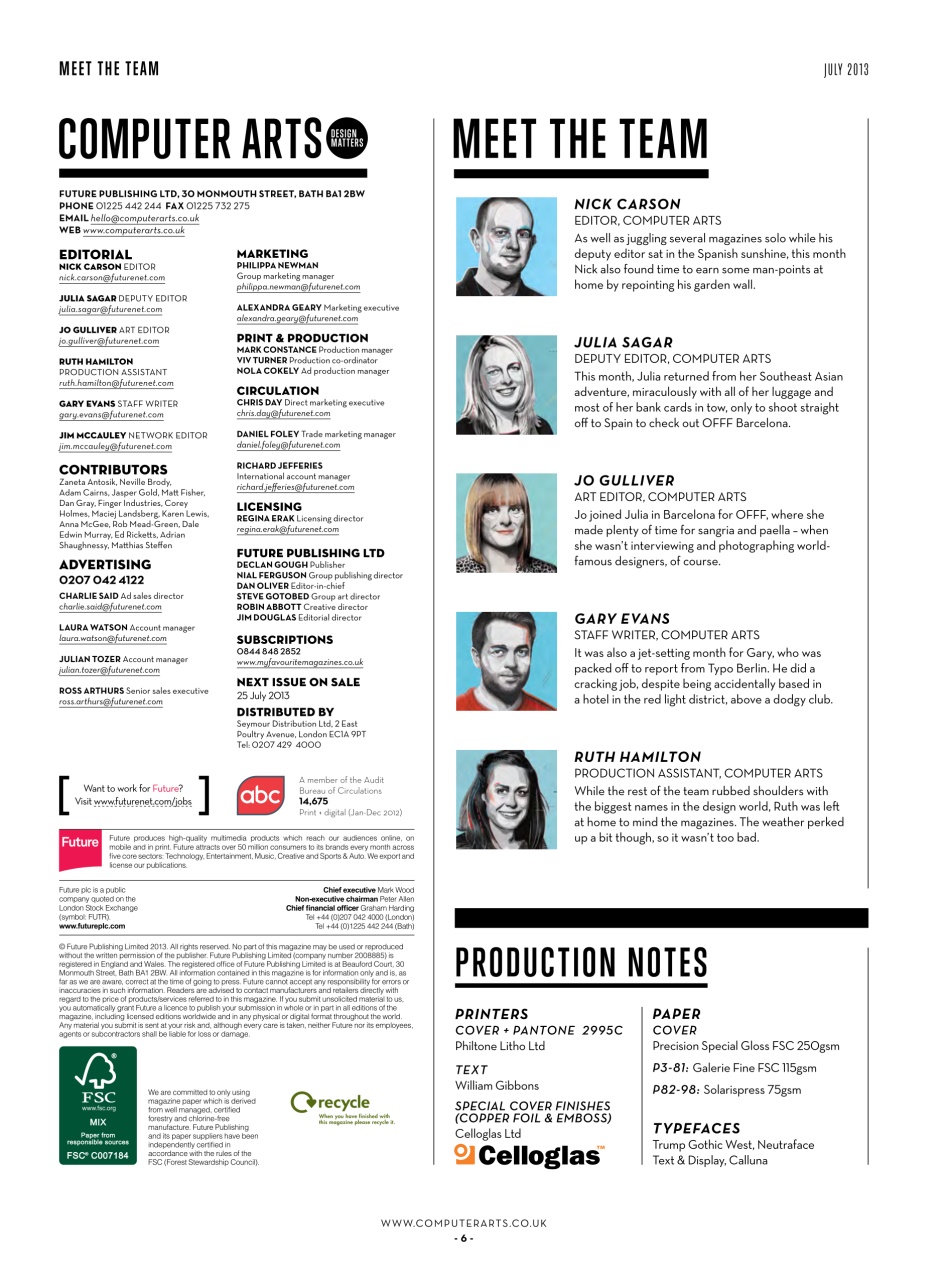 Computer Arts Preview Pages