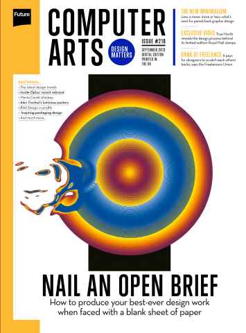 Computer Arts issue September 2013