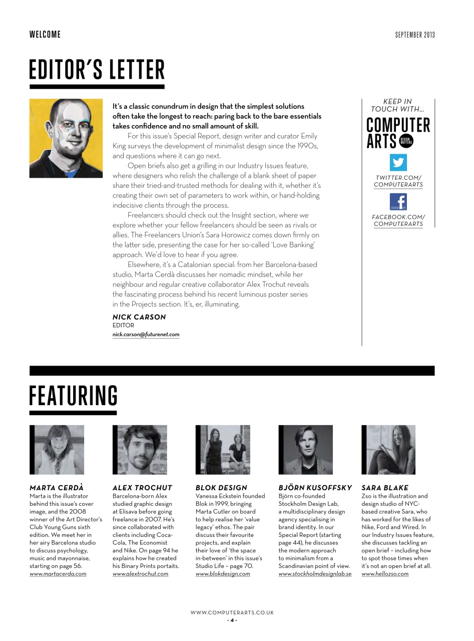 Computer Arts Preview Pages