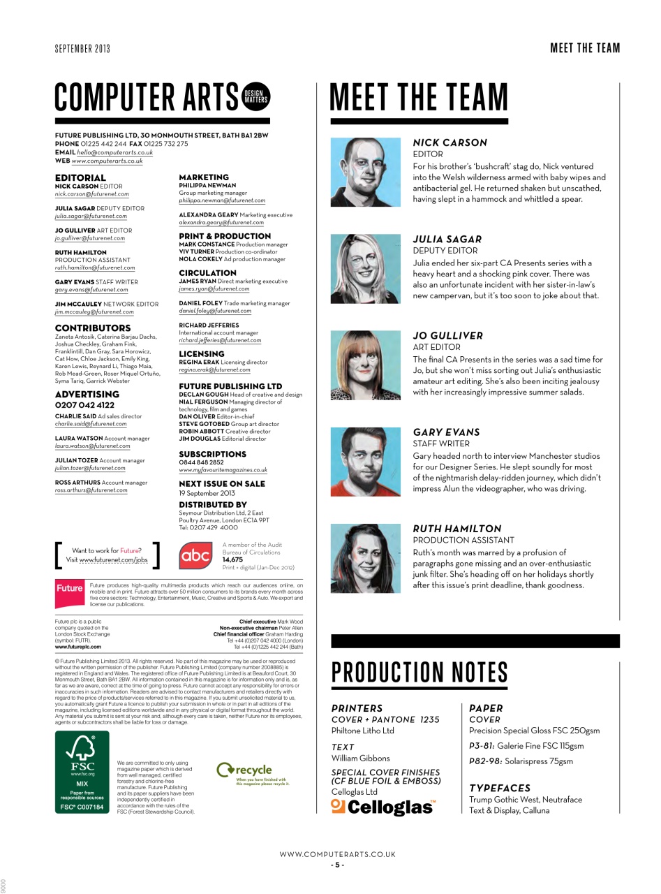 Computer Arts Preview Pages