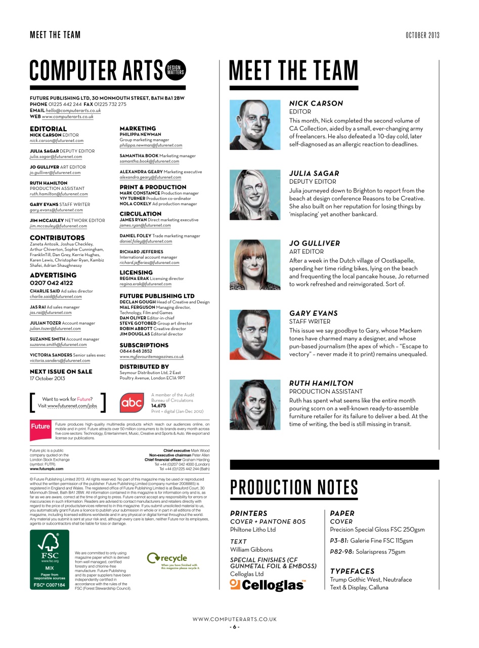 Computer Arts Preview Pages