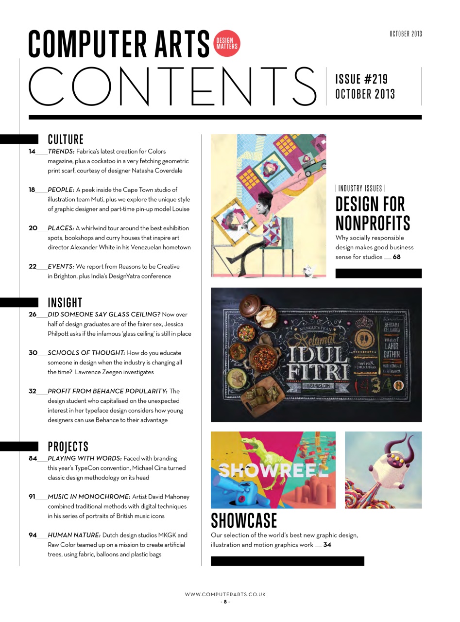 Computer Arts Preview Pages