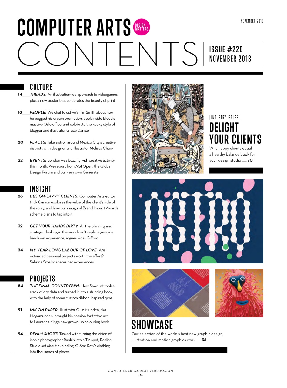 Computer Arts Preview Pages