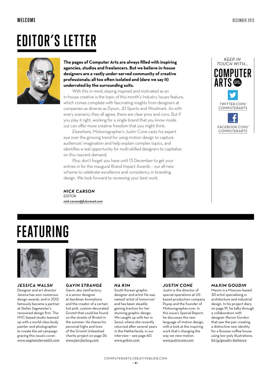 Computer Arts Preview Pages