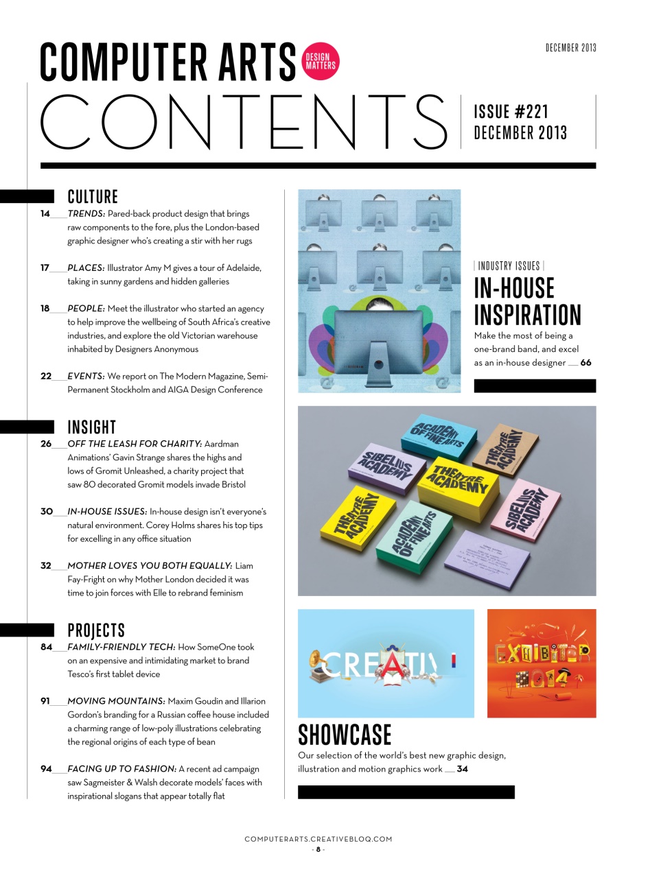 Computer Arts Preview Pages