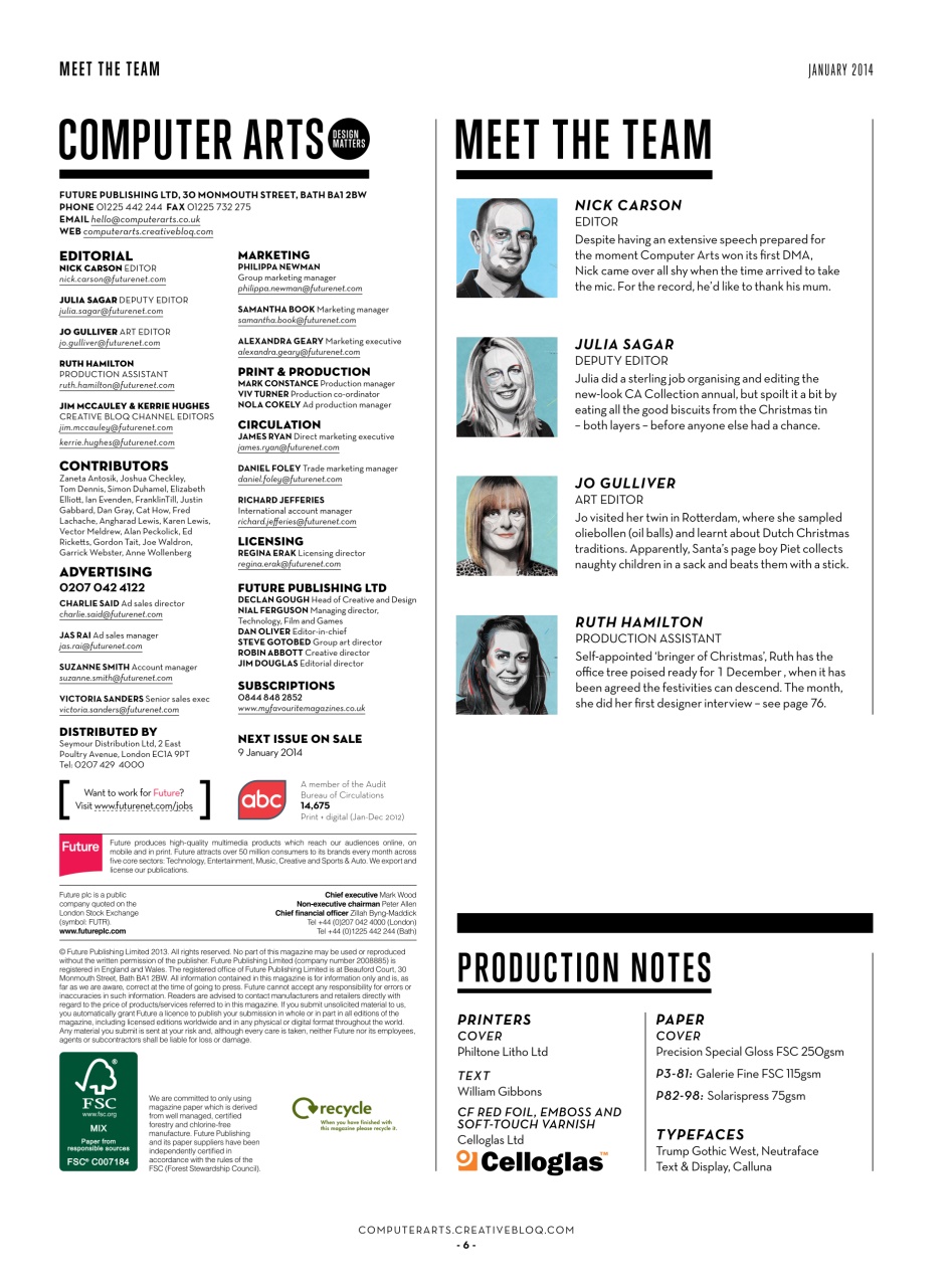 Computer Arts Preview Pages