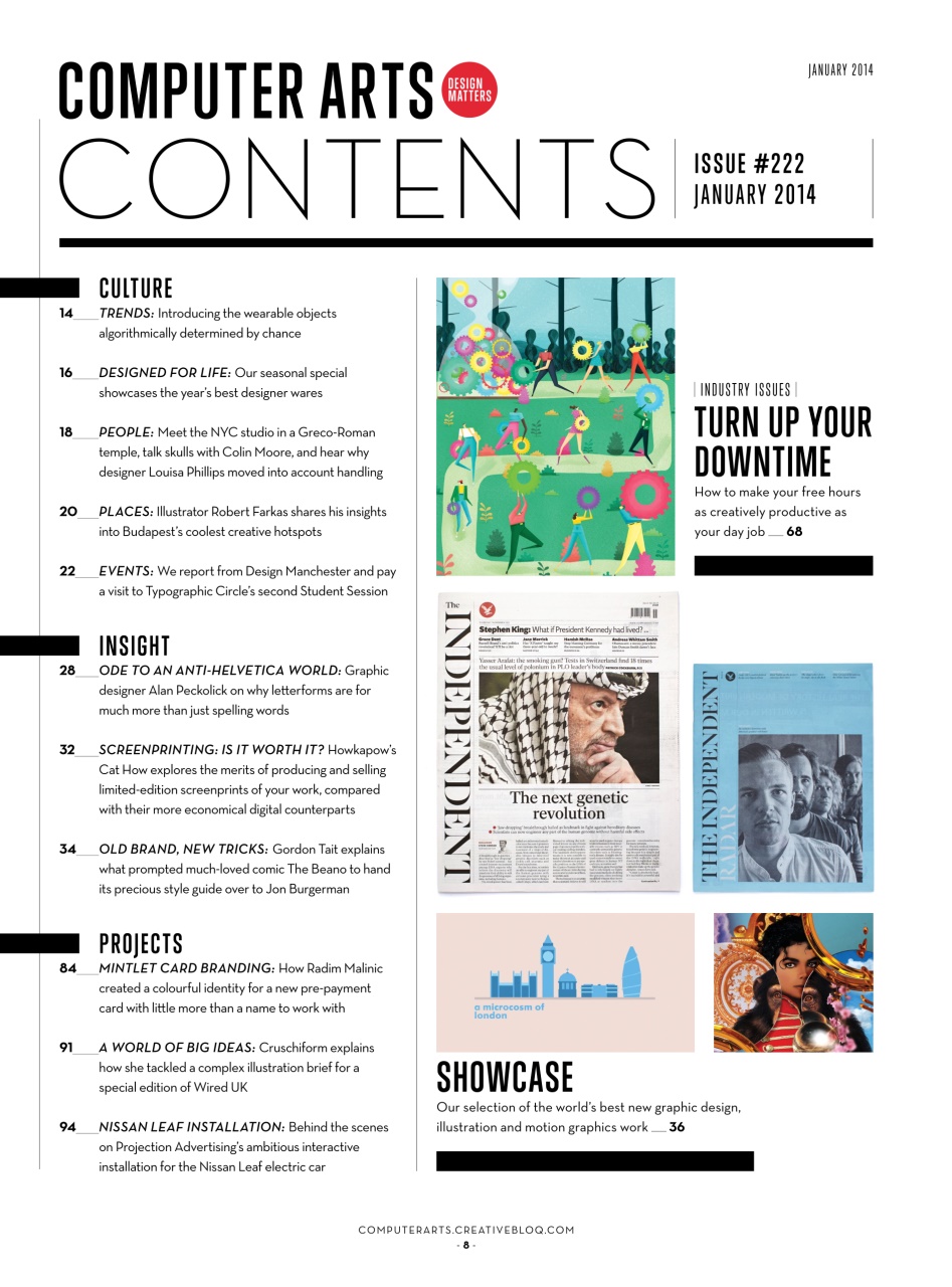 Computer Arts Preview Pages