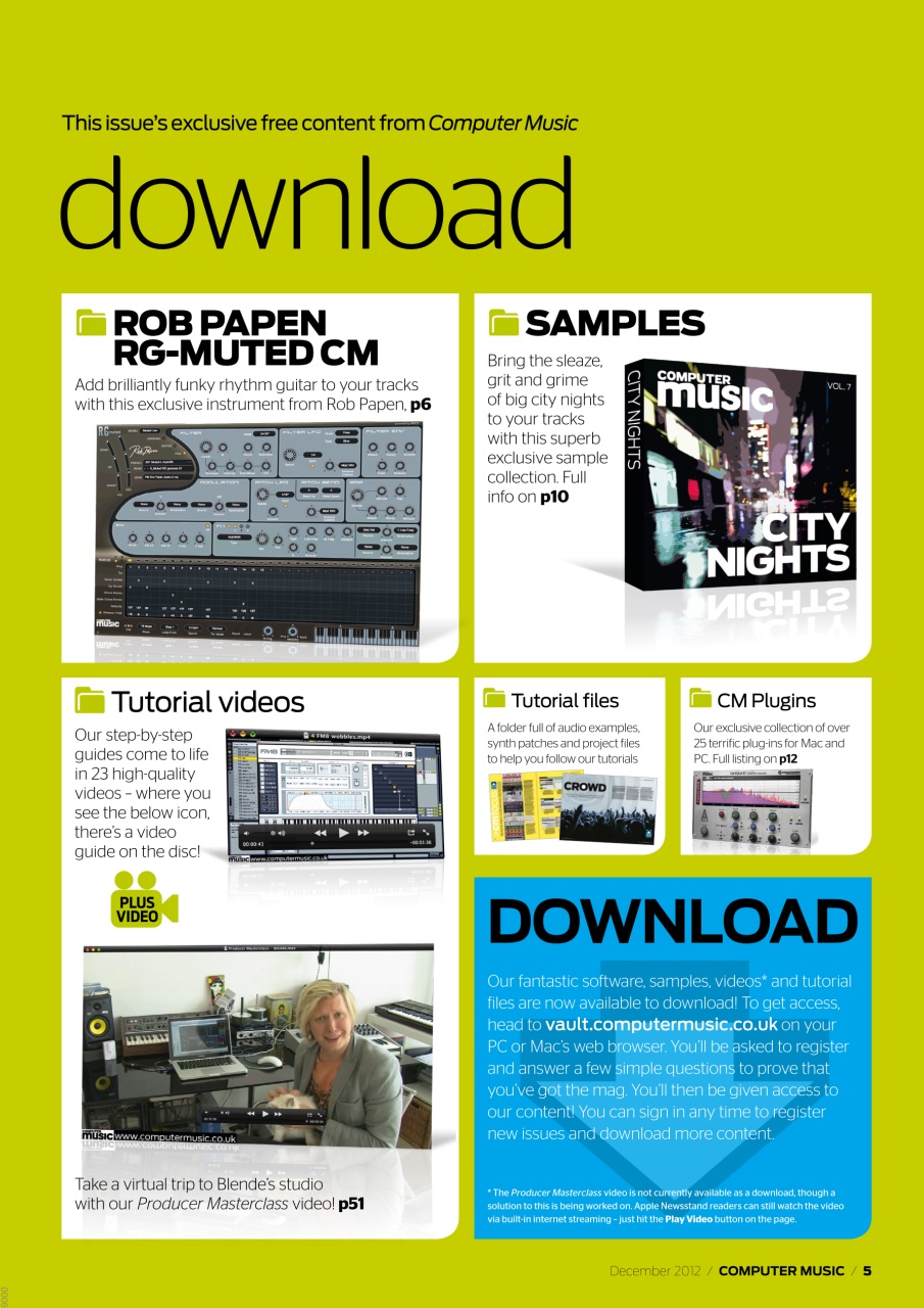 Computer Music Preview Pages