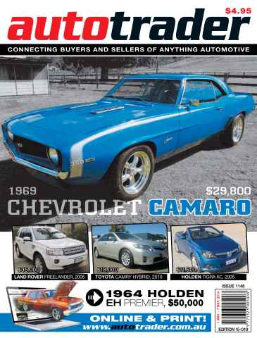 AutoTrader issue AutoTrader 1148