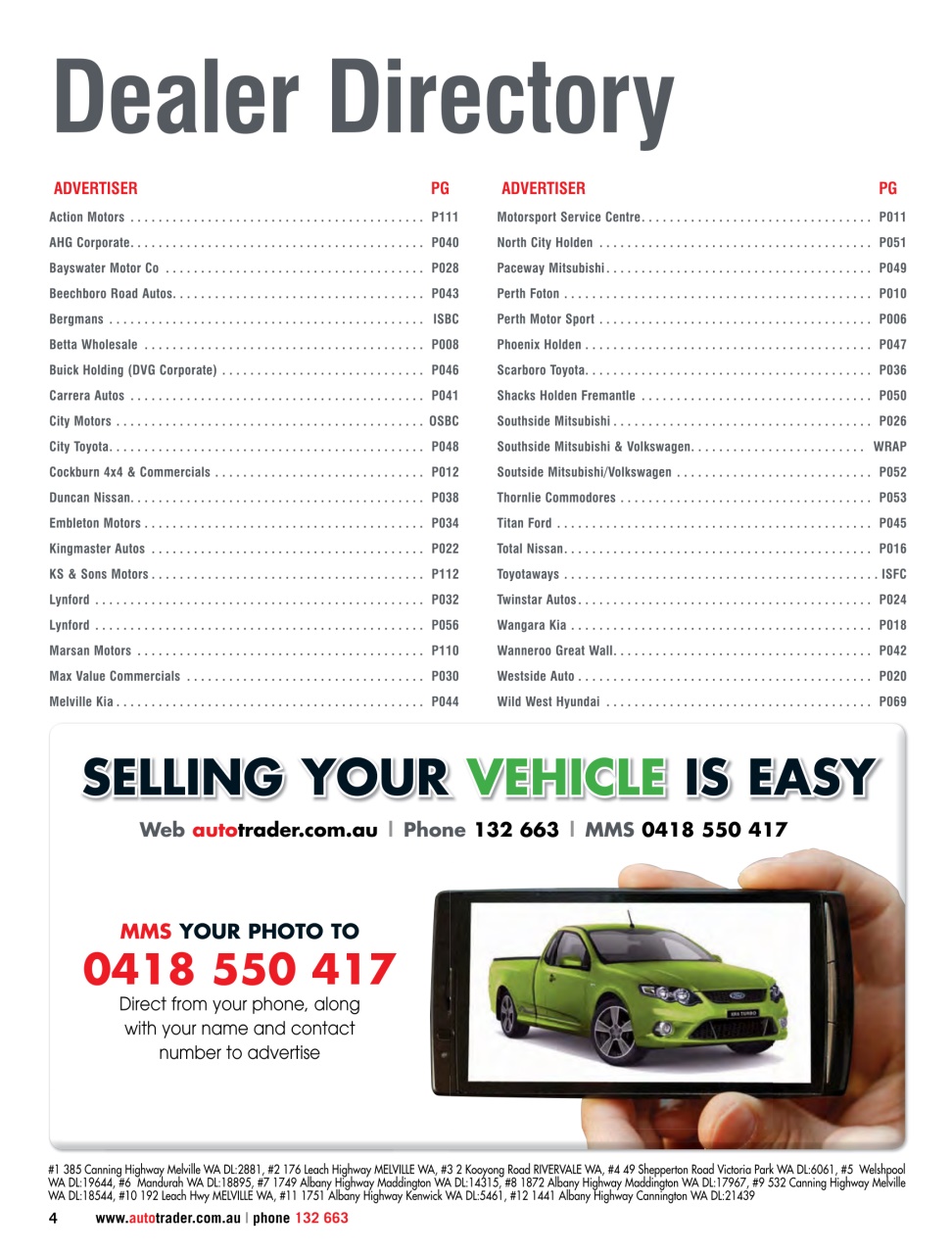 AutoTrader Preview Pages