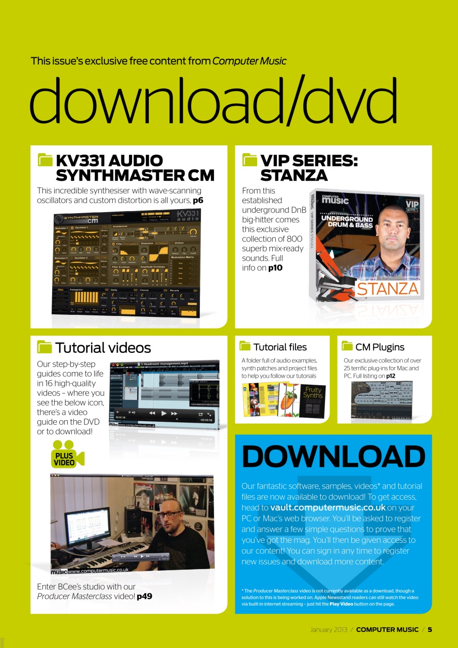 Computer Music Preview Pages