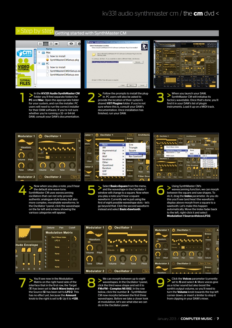 Computer Music Preview Pages