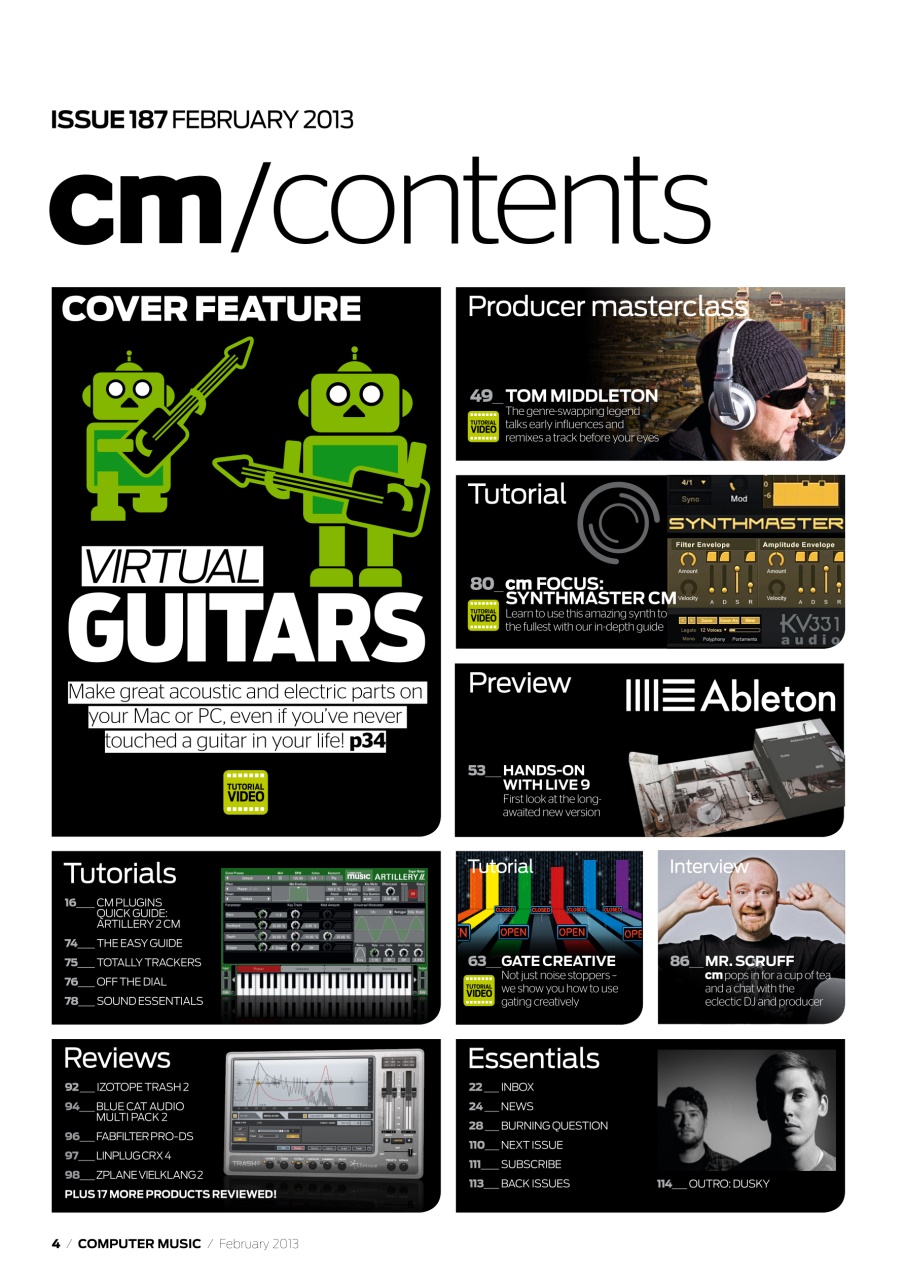 Computer Music Preview Pages