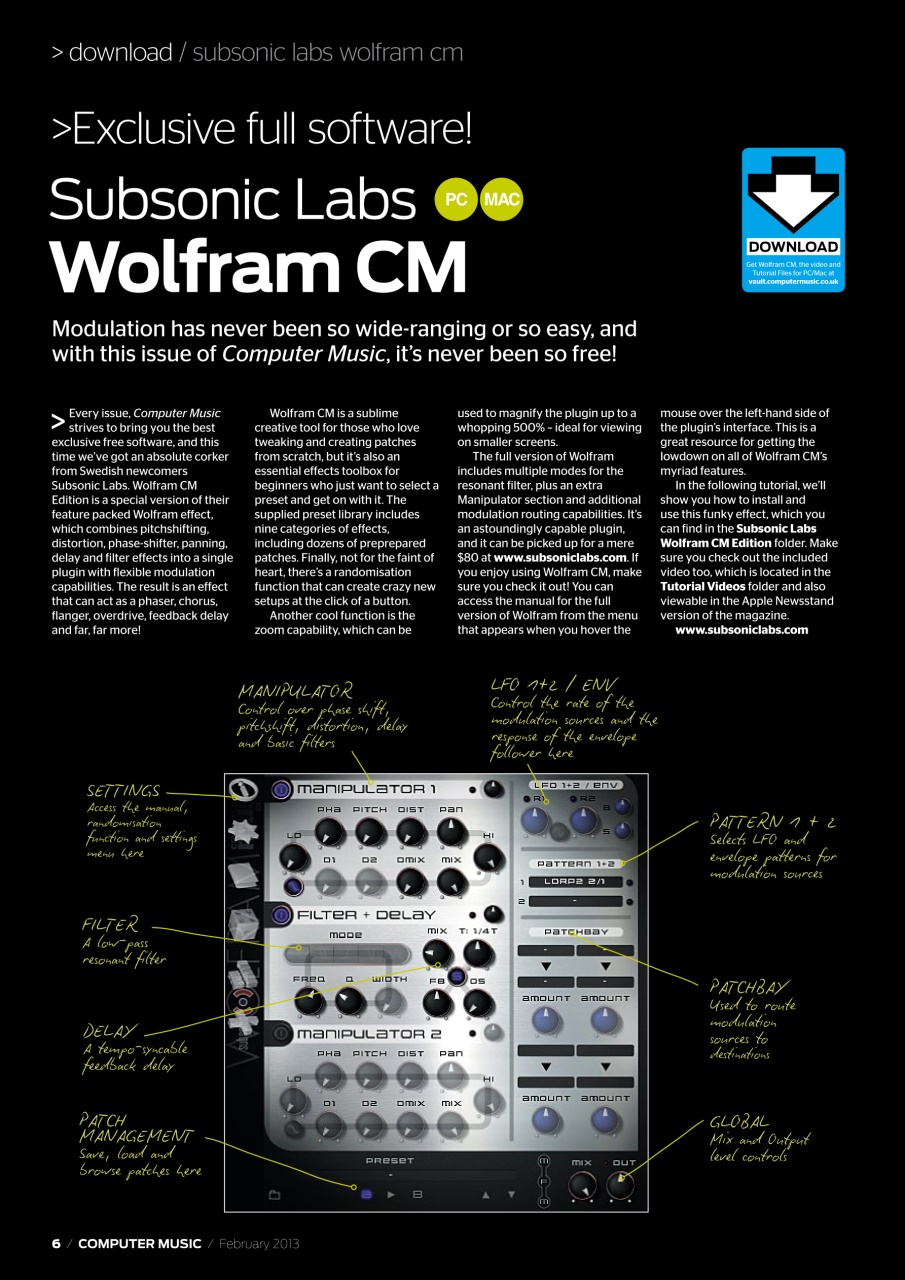 Computer Music Preview Pages