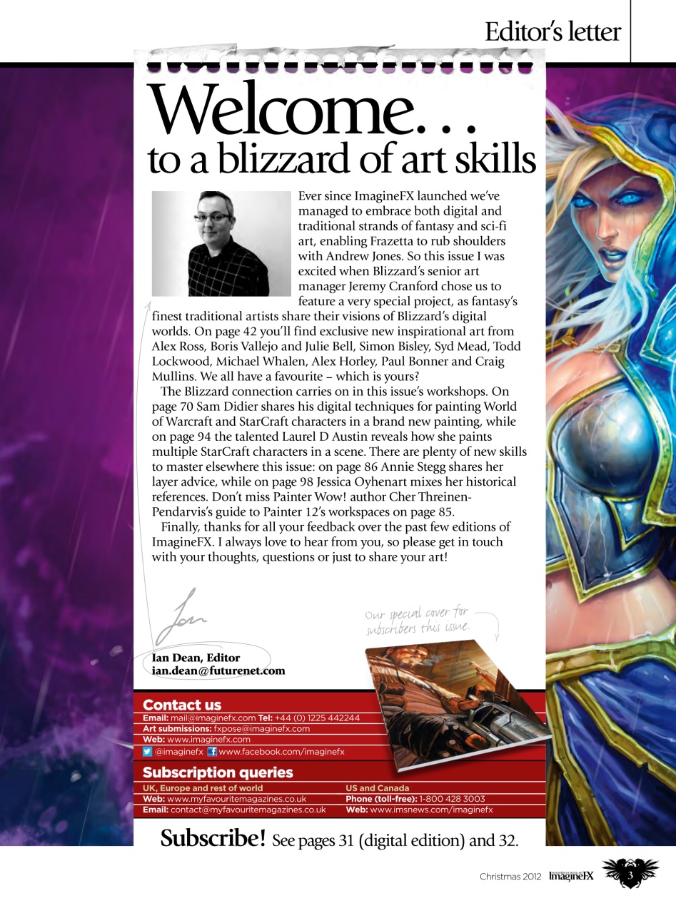 ImagineFX Preview Pages