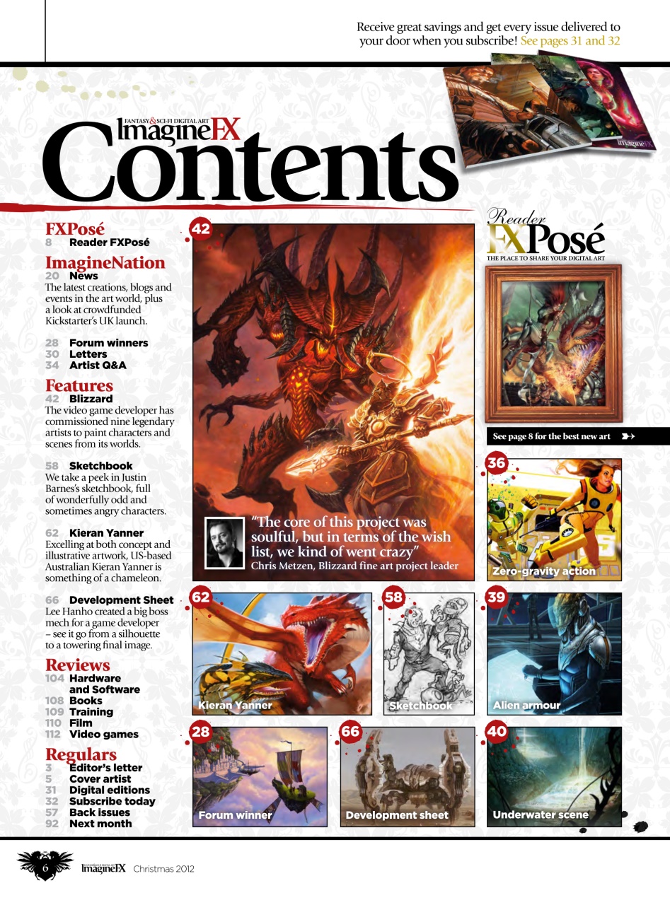 ImagineFX Preview Pages