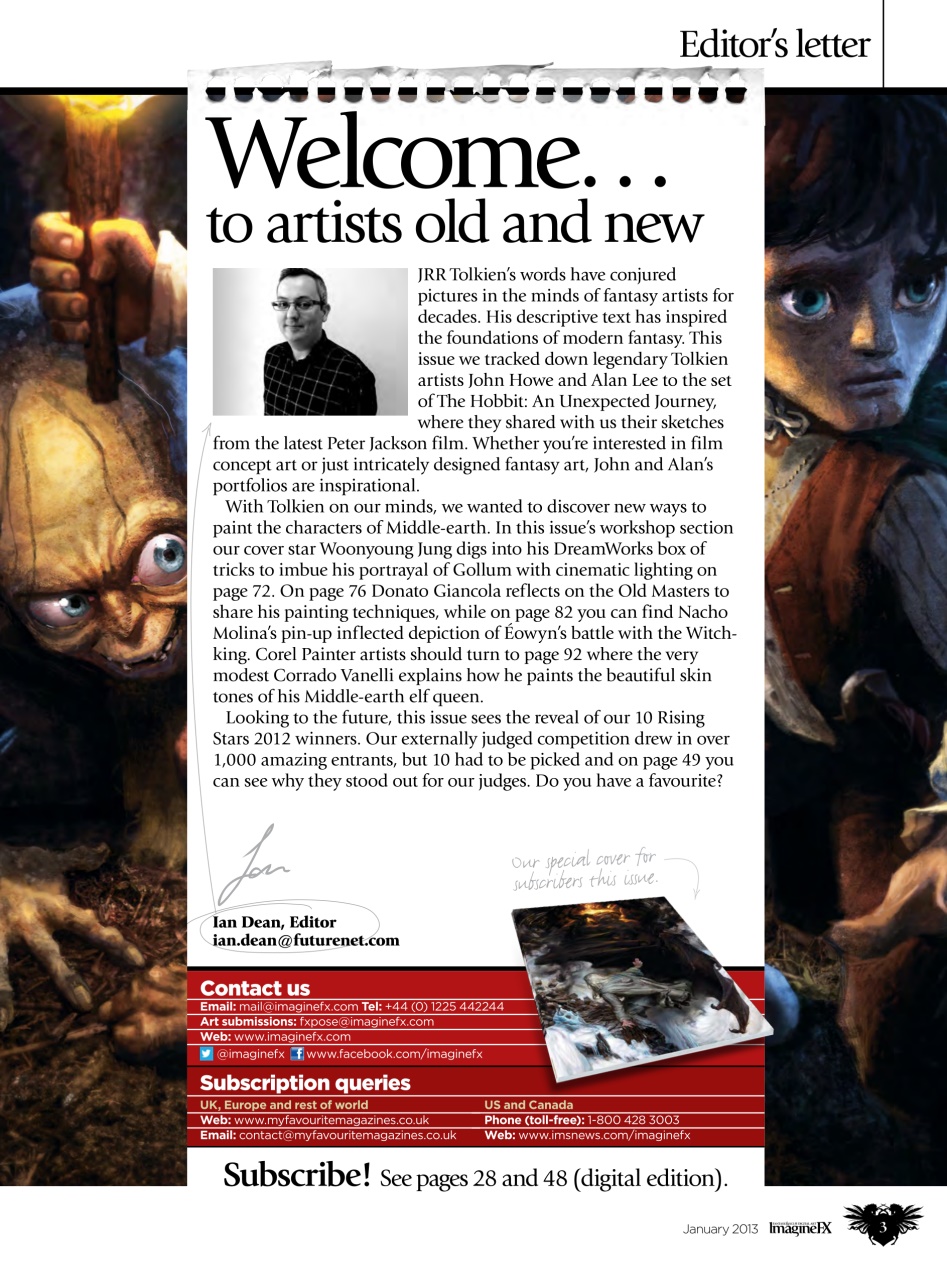 ImagineFX Preview Pages