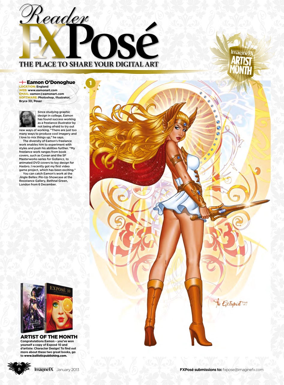 ImagineFX Preview Pages
