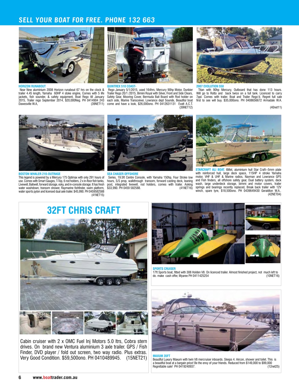 Boat Trader Australia Preview Pages