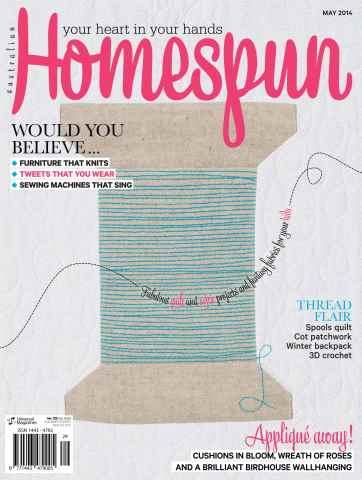 Homespun issue Issue#15.5 - May 2014