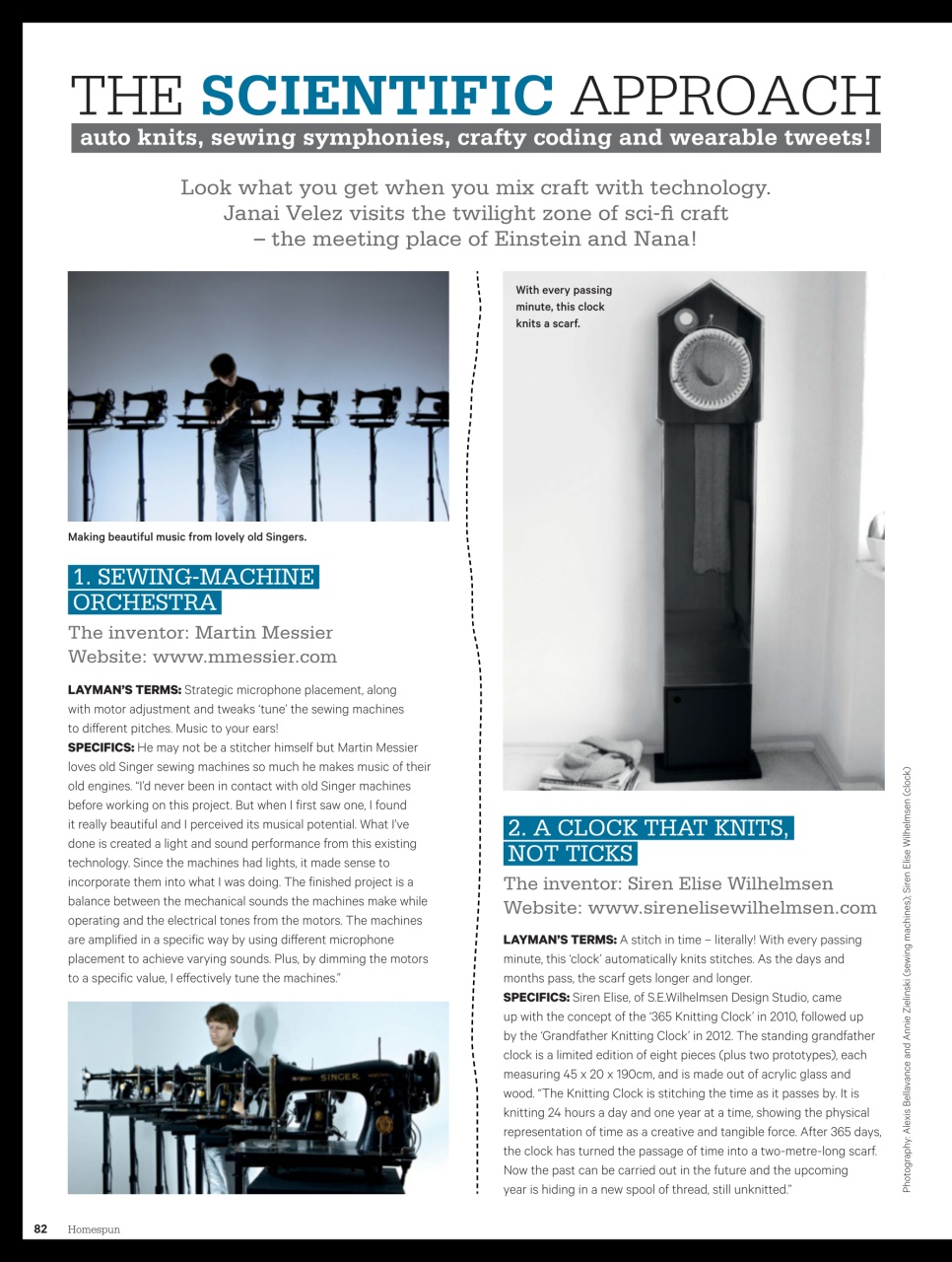 Homespun Preview Pages