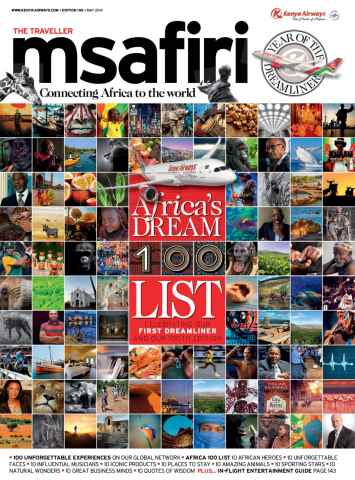 MSAFIRI – Kenya Airways Inflight issue May 2014