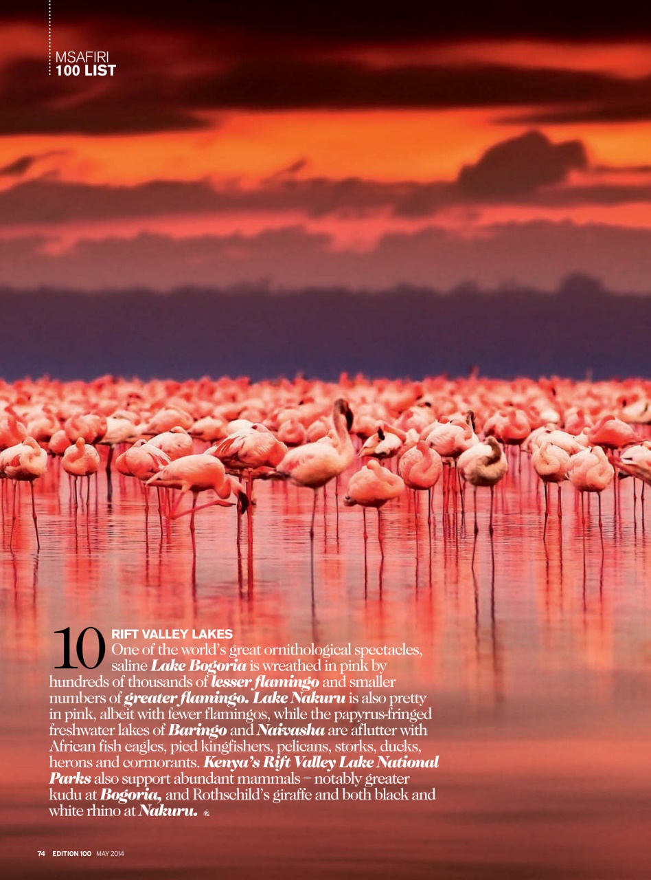 MSAFIRI – Kenya Airways Inflight Preview Pages