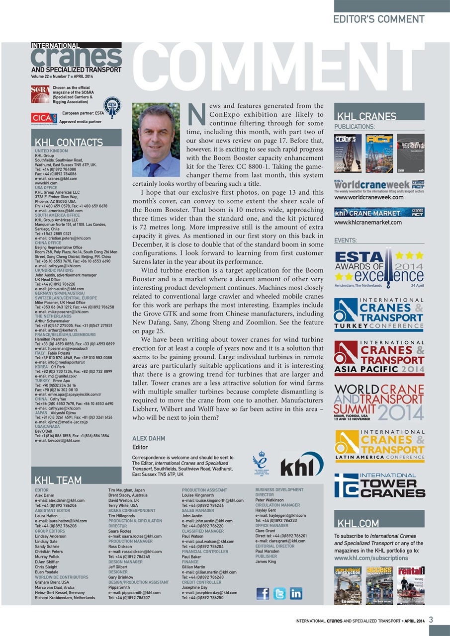 Int. Cranes and Specialized Transp Preview Pages