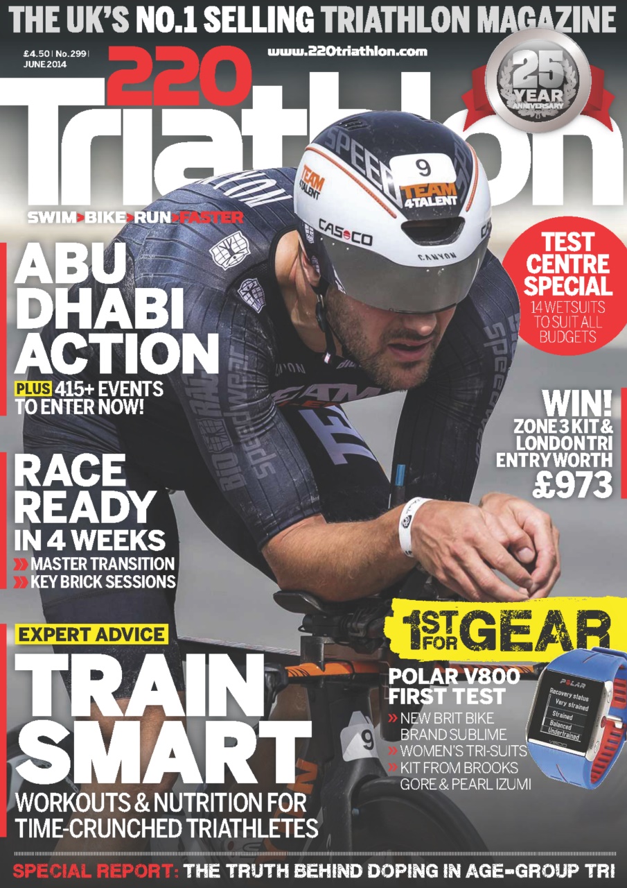 220 Triathlon Magazine Preview Pages