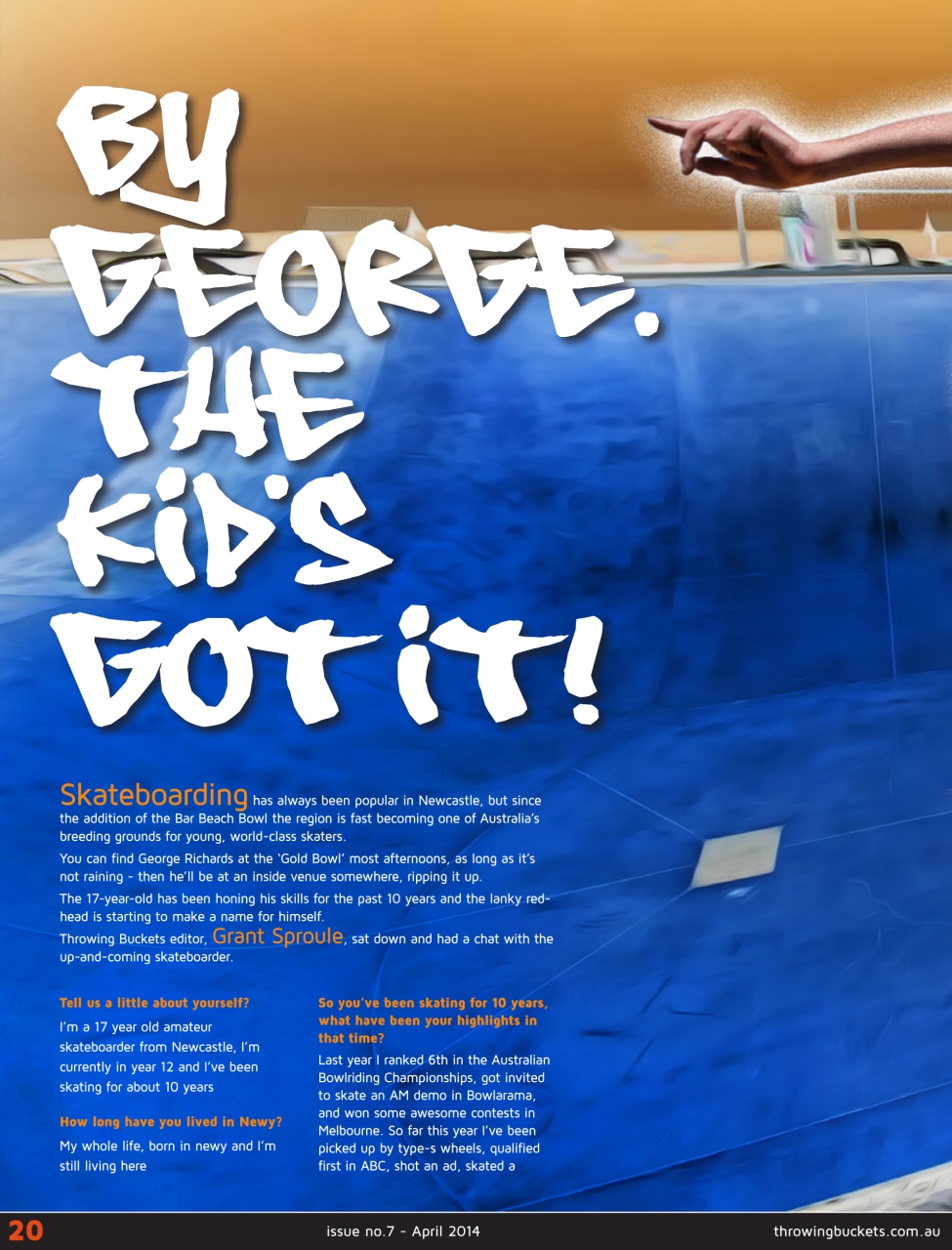 Throwing Buckets Preview Pages