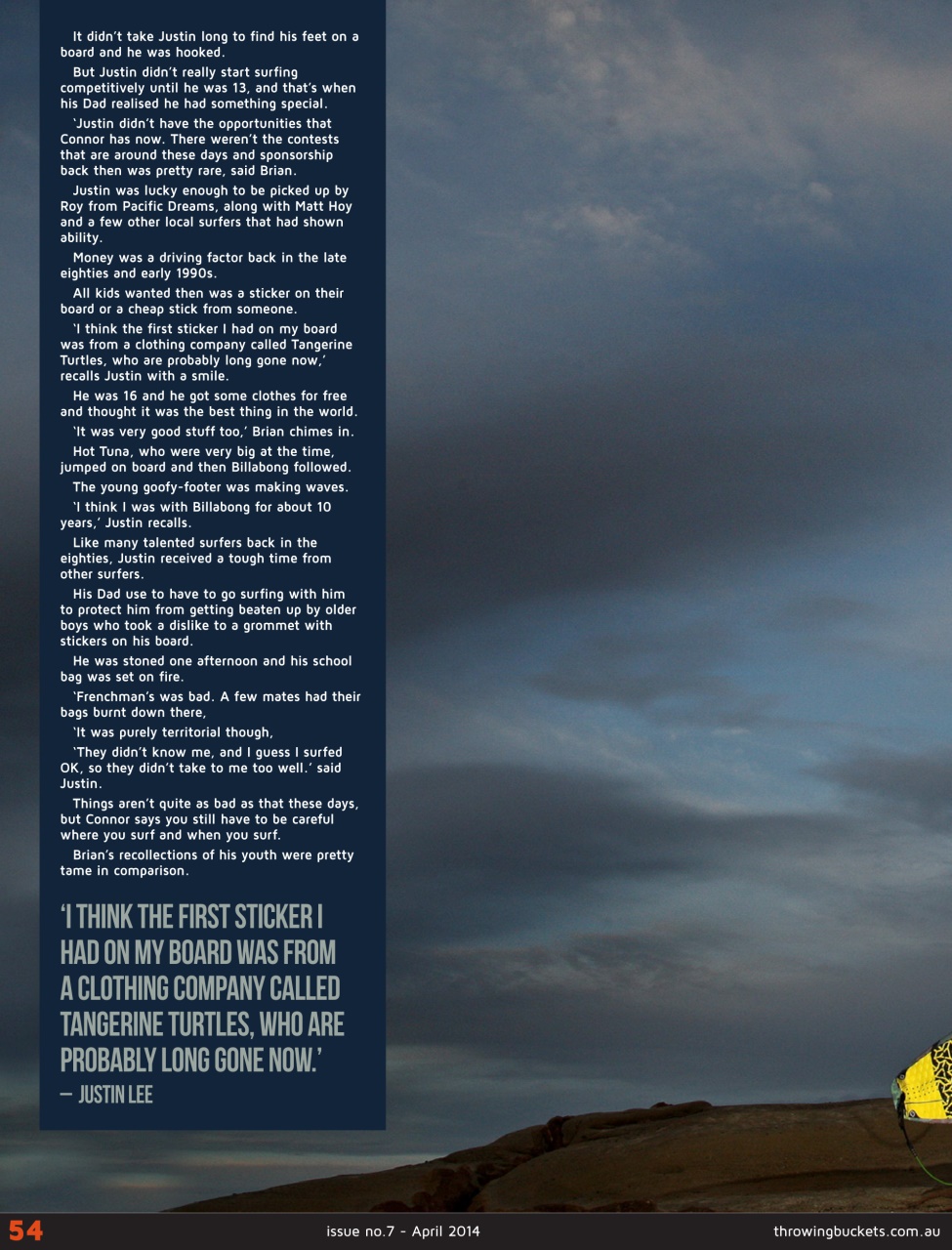 Throwing Buckets Preview Pages