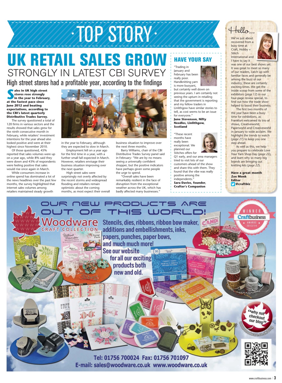 Craft Business Preview Pages