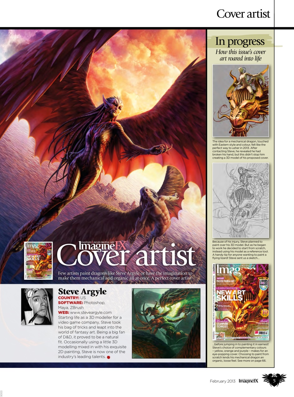 ImagineFX Preview Pages