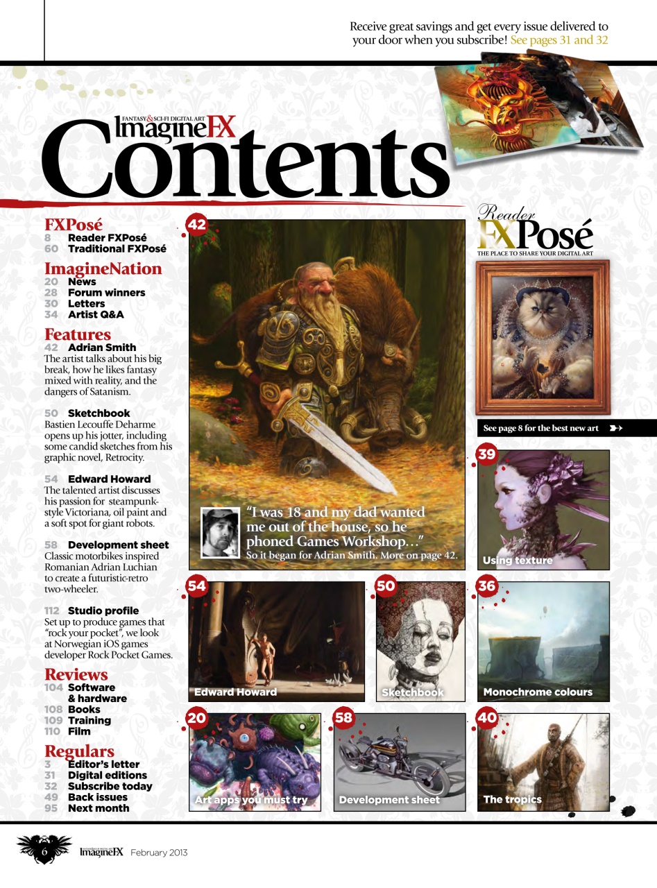 ImagineFX Preview Pages