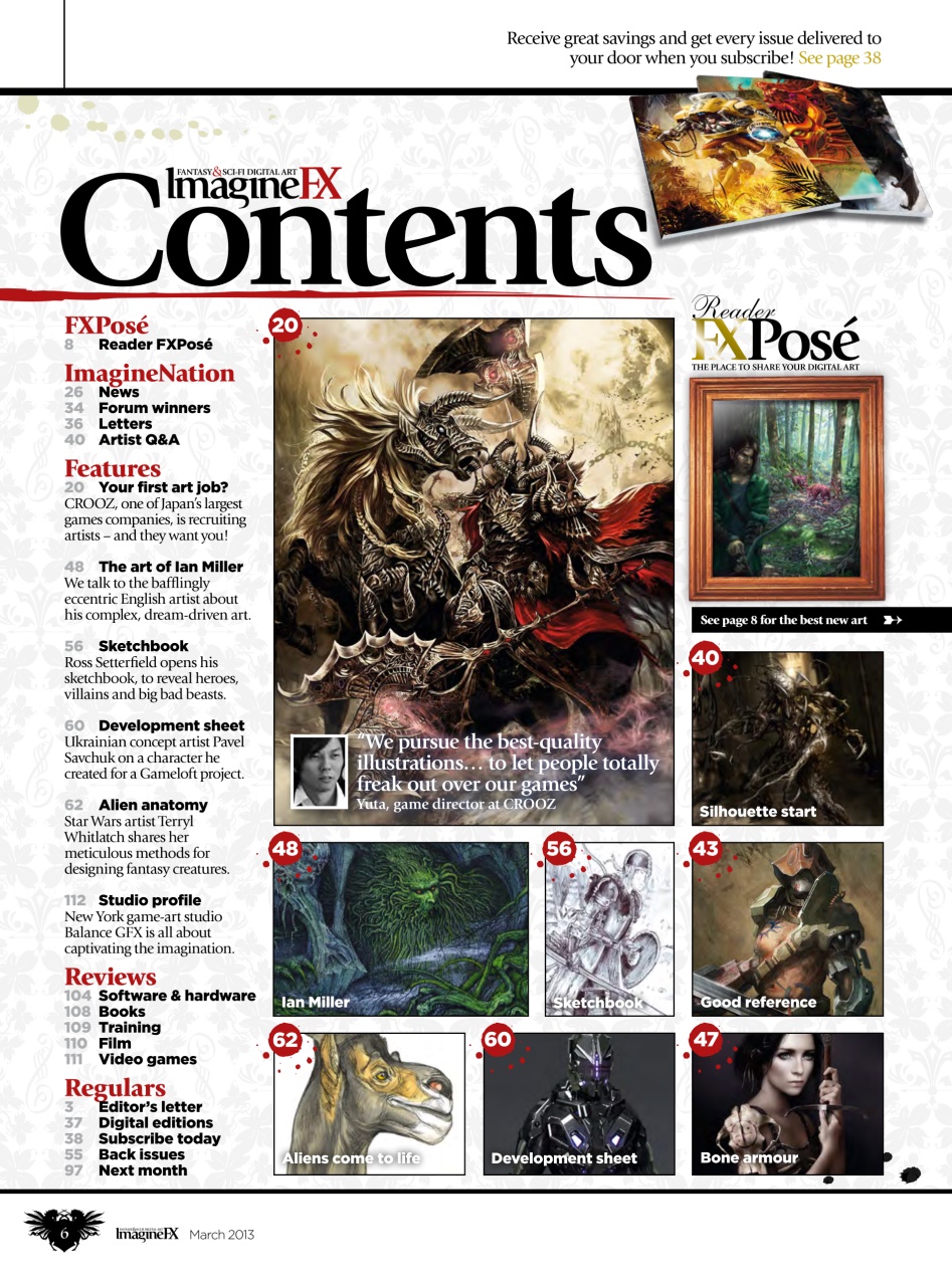 ImagineFX Preview Pages