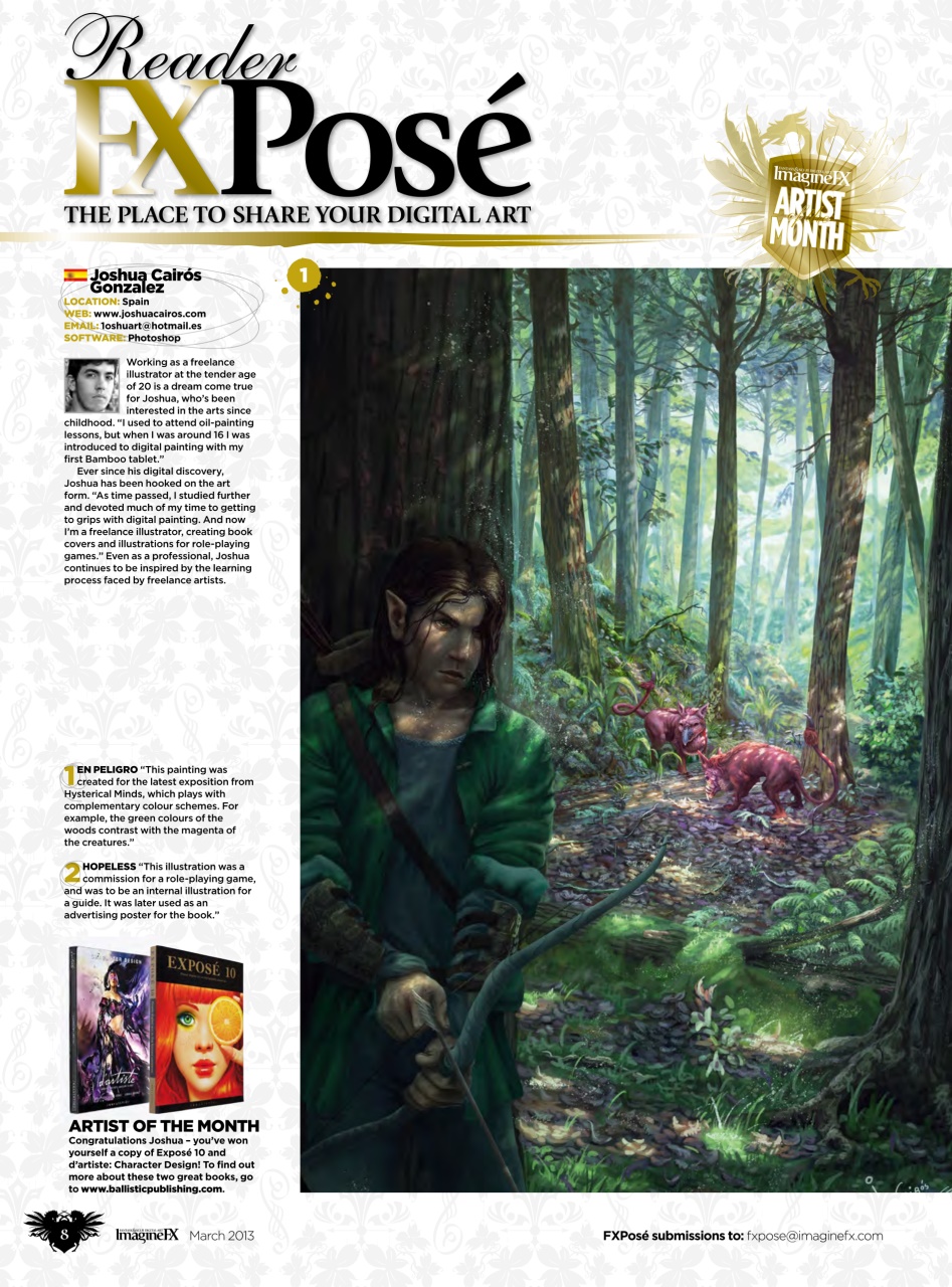 ImagineFX Preview Pages